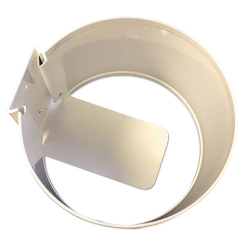 ESDEL1012U12EA - Wall Mount Holder, White, Metal, 6 X 6 X 4