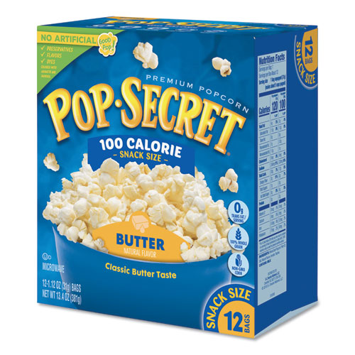 ESDFD27182 - Microwave Popcorn, Butter, 1.2 Oz Bags, 12-box