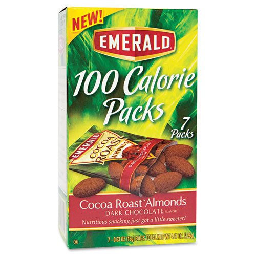 ESDFD84325 - 100 Calorie Pack Cocoa Roast Almonds, .63oz Packs, 7-box