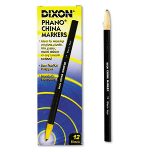 ESDIX00077 - China Marker, Black, Dozen