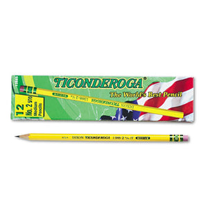 ESDIX13885 - Woodcase Pencil, F #2.5, Yellow, Dozen