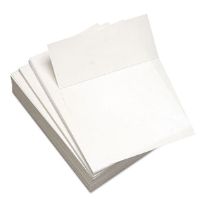 ESDMR451032 - Custom Cut-Sheet Copy Paper, 24 Lb, 8.5x11, White, Perfed 3 2-3" From Bottom,1rm
