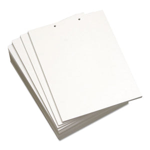 ESDMR851221 - Custom Cut-Sheet Copy Paper, 20 Lb, 8 1-2 X 11, White, 2-Hole Top, 500 Sheets-rm