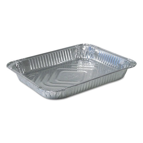 ESDPK4300100 - ALUMINUM STEAM TABLE PANS, HALF SIZE, SHALLOW, 100-CARTON