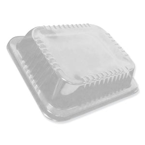 Dome Lids For 10 1-2 X 12 5-8 Oblong Containers, High Dome, 100-carton