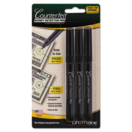ESDRI3513B1 - Smart Money Counterfeit Bill Detector Pen For Use W-u.s. Currency, 3-pack