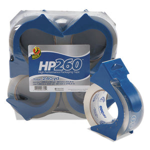 ESDUC0007725 - Hp260 Packaging Tape W-dispenser, 1.88" X 60yds, 3" Core, 4-pack