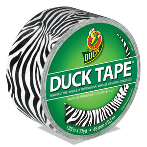 ESDUC1398132 - Colored Duct Tape, 9 Mil, 1.88" X 10 Yds, 3" Core, Zebra