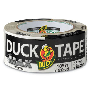 ESDUC241620 - MAX DUCT TAPE, 1.88" X 20 YDS, 3" CORE, WHITE