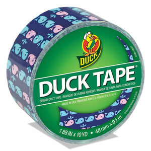 ESDUC284169 - Colored Duct Tape, 6 Mil, 1.88" X 10 Yds, 3" Core, Whale Of Time