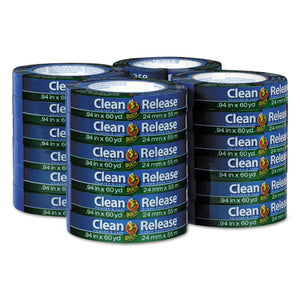 ESDUC284371 - Clean Release Painter's Tape, 0.94" X 60 Yds, 3" Core, Blue, 24 Per Pack