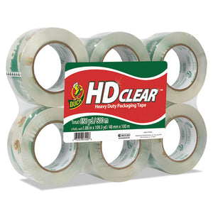 ESDUC299016 - Heavy-Duty Carton Packaging Tape, 1.88" X 110 Yards, Clear, 6-pack