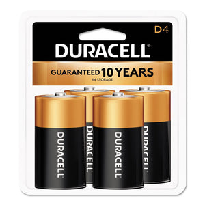 ESDURMN1300R4Z - Coppertop Alkaline Batteries, D, 4-pk