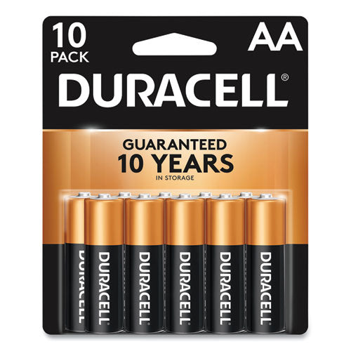 ESDURMN1500B10Z - DURACELL COPPERTOP  BATT AA 10PK