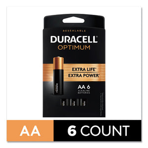 Optimum Alkaline Aa Batteries, 6-pack