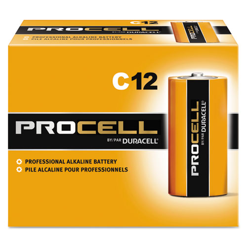 ESDURPC1400 - Procell Alkaline Batteries, C, 12-box