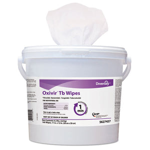ESDVO5388471 - Oxivir Tb Disinfectant Wipes, 6 X 7, White, 60-canister, 12 Canisters-carton