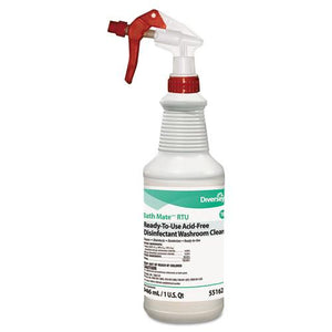 ESDVO5516217 - Bath Mate Acid-Free Rtu Disinfectant-cleaner, Fresh, 32oz Spray Bottle, 12-ct