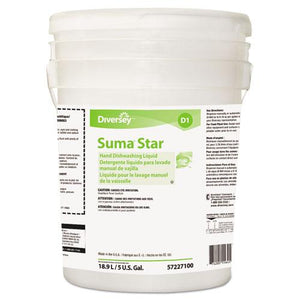 ESDVO957227100 - Suma Star D1 Hand Dishwashing Detergent, Unscented, 5 Gallon Pail