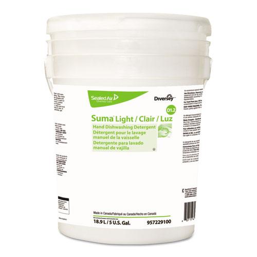 ESDVO957229100 - Suma Light D1.2 Hand Dishwashing Detergent, Liquid, Citrus, 5 Gal Pail