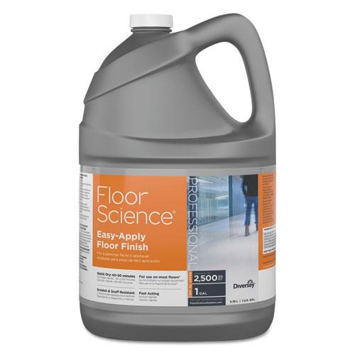 ESDVOCBD540397EA - Floor Science Easy Apply Floor Finish, Ammonia Scent, 1 Gal Container