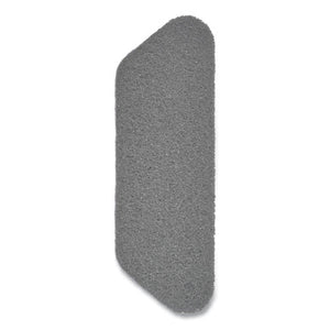 Twister Floor Pad, Crystal Shield, 17" Diameter, Gray, 2-carton
