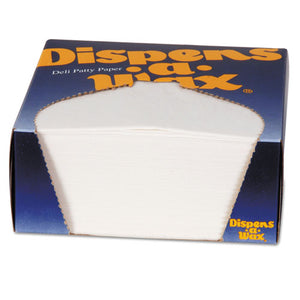 ESDXE434BX - Dispens-A-Wax Waxed Deli Patty Paper, 4 3-4 X 5, White, 1000-box