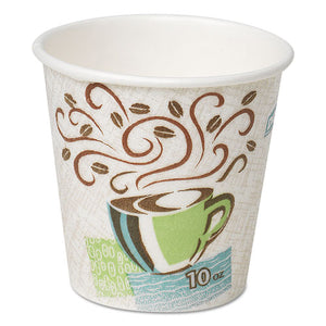 ESDXE5310DXPK - Hot Cups, Paper, 10oz, Coffee Dreams Design, 25-pack