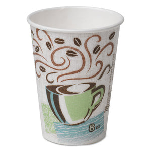 ESDXE5338CDPK - Perfectouch Hot Cups, Paper, 8oz, Coffee Dreams Design, 50-pack