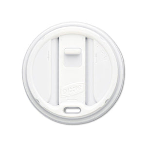 ESDXETP9542 - Reclosable Lids For 12 & 16oz Hot Cups, White, 100 Lids-pack, 10 Packs-carton