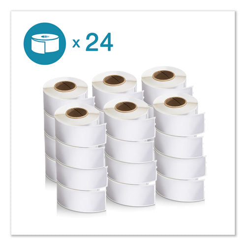 Lw Address Labels, 1.13" X 3.5", White, 350-roll, 24 Rolls-pack