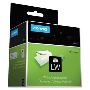 ESDYM30320 - Labelwriter Address Labels, 1 1-8 X 3 1-2, White, 260 Labels-roll, 2 Rolls-pack