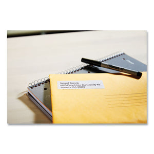 Labelwriter Return Address Labels, 0.75" X 2", White, 400 Labels-roll