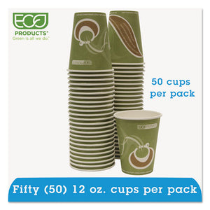 ESECOEPBRHC12EWPK - Evolution World 24% Recycled Content Hot Cups Convenience Pack - 12oz., 50-pk