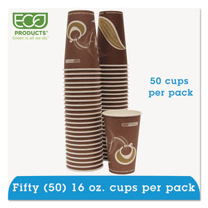 ESECOEPBRHC16EWPK - Evolution World 24% Recycled Content Hot Cups Convenience Pack - 16oz., 50-pk