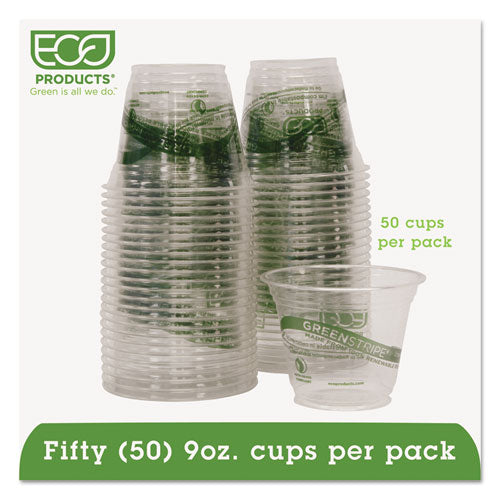 ESECOEPCC9SGSPK - Greenstripe Renewable & Compostable Cold Cups Convenience Pack- 9oz., 50-pk