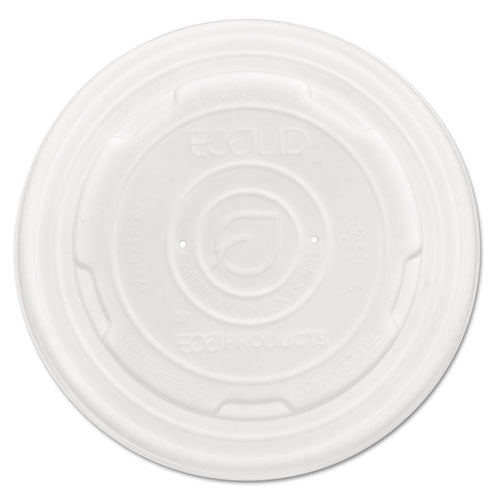 ESECOEPECOLIDSPL - Ecolid Renew & Comp Food Container Lids, F-12,16, 32oz, 50-pk, 10 Pk-ct