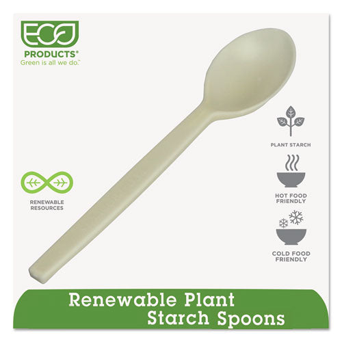 ESECOEPS003PK - Plant Starch Spoon - 7", 50-pk