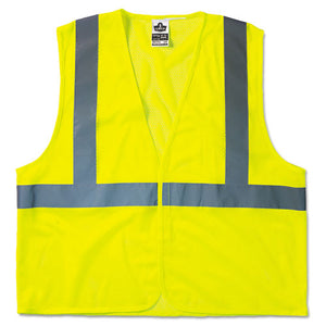 ESEGO21025 - Glowear 8210hl Class 2 Economy Vest, Polyester Mesh, Hook Closure, Lime, L-xl