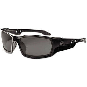 ESEGO50030 - Skullerz Odin Safety Glasses, Black Frame-smoke Lens, Nylon-polycarb