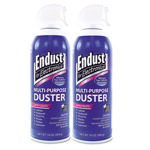 ESEND11407 - Compressed Air Duster For Electronics, 10oz, 2 Per Pack