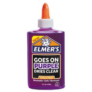 ESEPIE5500 - School Glue Disappearing Purple, 5 Oz, 6 Per Pack