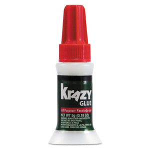 ESEPIKG92548R - All Purpose Brush-On Krazy Glue, .17oz, Clear