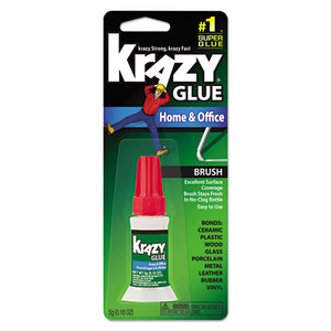 ESEPIKG94548R - All Purpose Brush-On Krazy Glue, 5 G, Clear