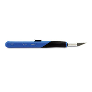 ESEPIX3204 - Retract-A-Blade Knife, #11 Blade, Blue-black