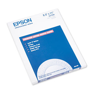 ESEPSS041405 - Ultra Premium Photo Paper, 64 Lbs., Luster, 8-1-2 X 11, 50 Sheets-pack