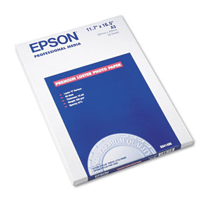 ESEPSS041406 - Ultra Premium Photo Paper, 64 Lbs., Luster, 11-3-4 X 16-1-2, 50 Sheets-pack