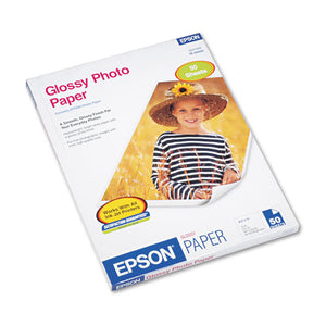 ESEPSS041649 - Glossy Photo Paper, 52 Lbs., Glossy, 8-1-2 X 11, 50 Sheets-pack