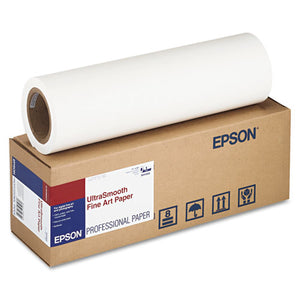 ESEPSS041856 - Ultrasmooth Fine Art Paper, 250 G, 17" X 50 Ft, 250g-m2, White