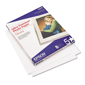 ESEPSS042175 - Ultra-Premium Glossy Photo Paper, 79 Lbs., 8-1-2 X 11, 50 Sheets-pack